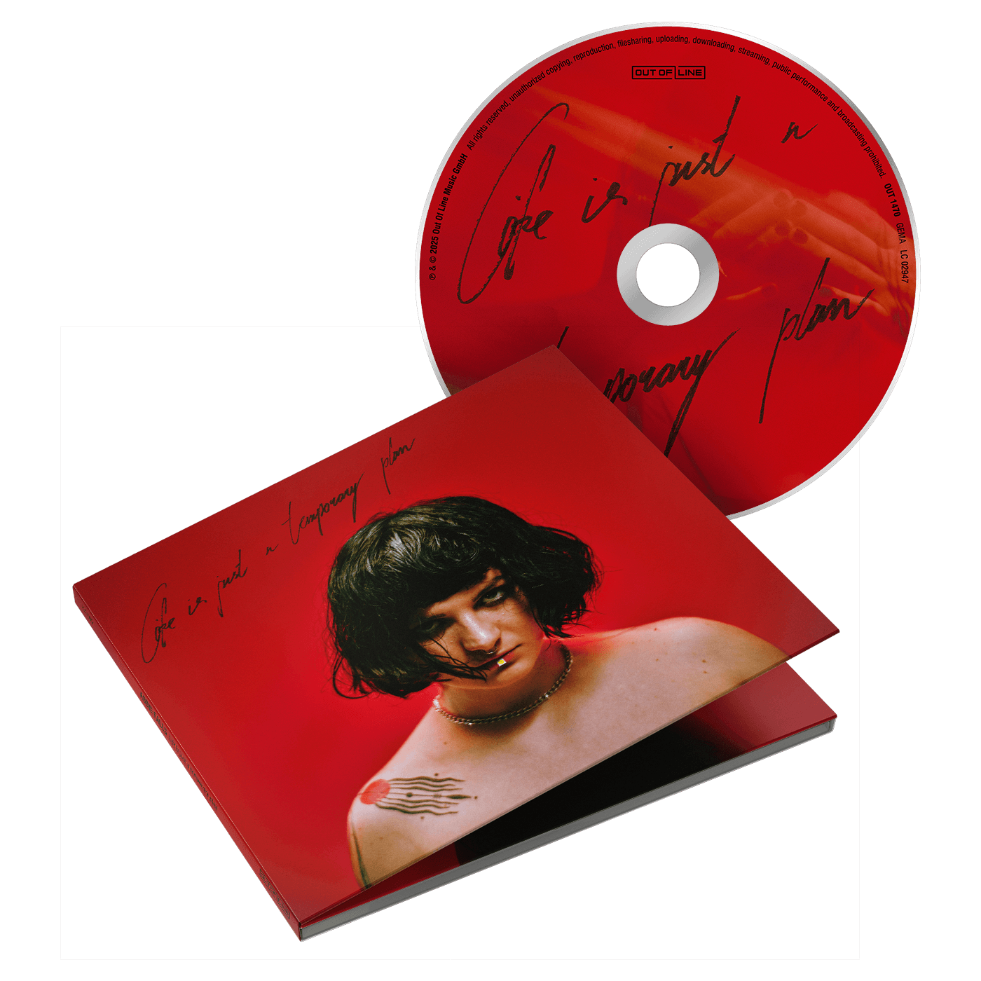 abbie falls直筆サイン入りCD Life is just a temporary plan CD – Abbie Falls band