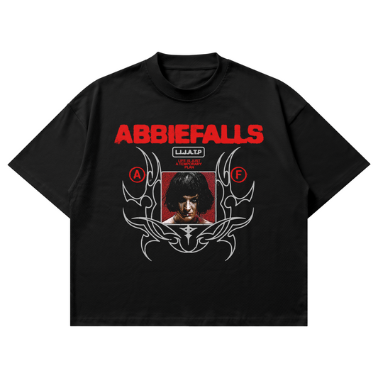 Black "LIJATP" T-Shirt