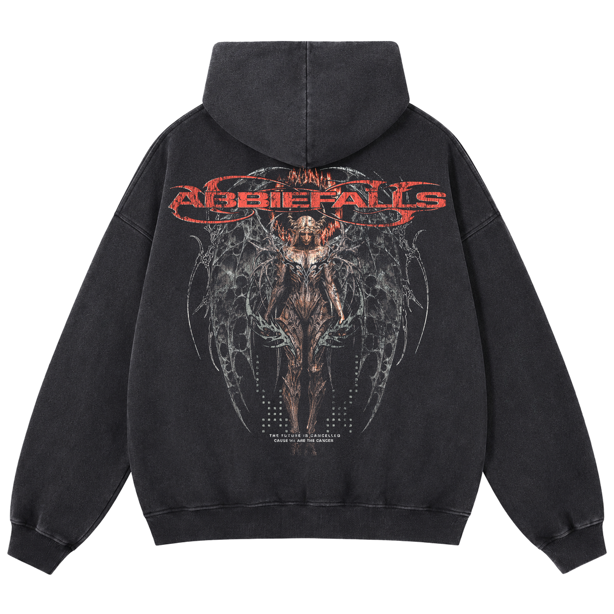HEAVY Black VINTAGE Violence hoodie