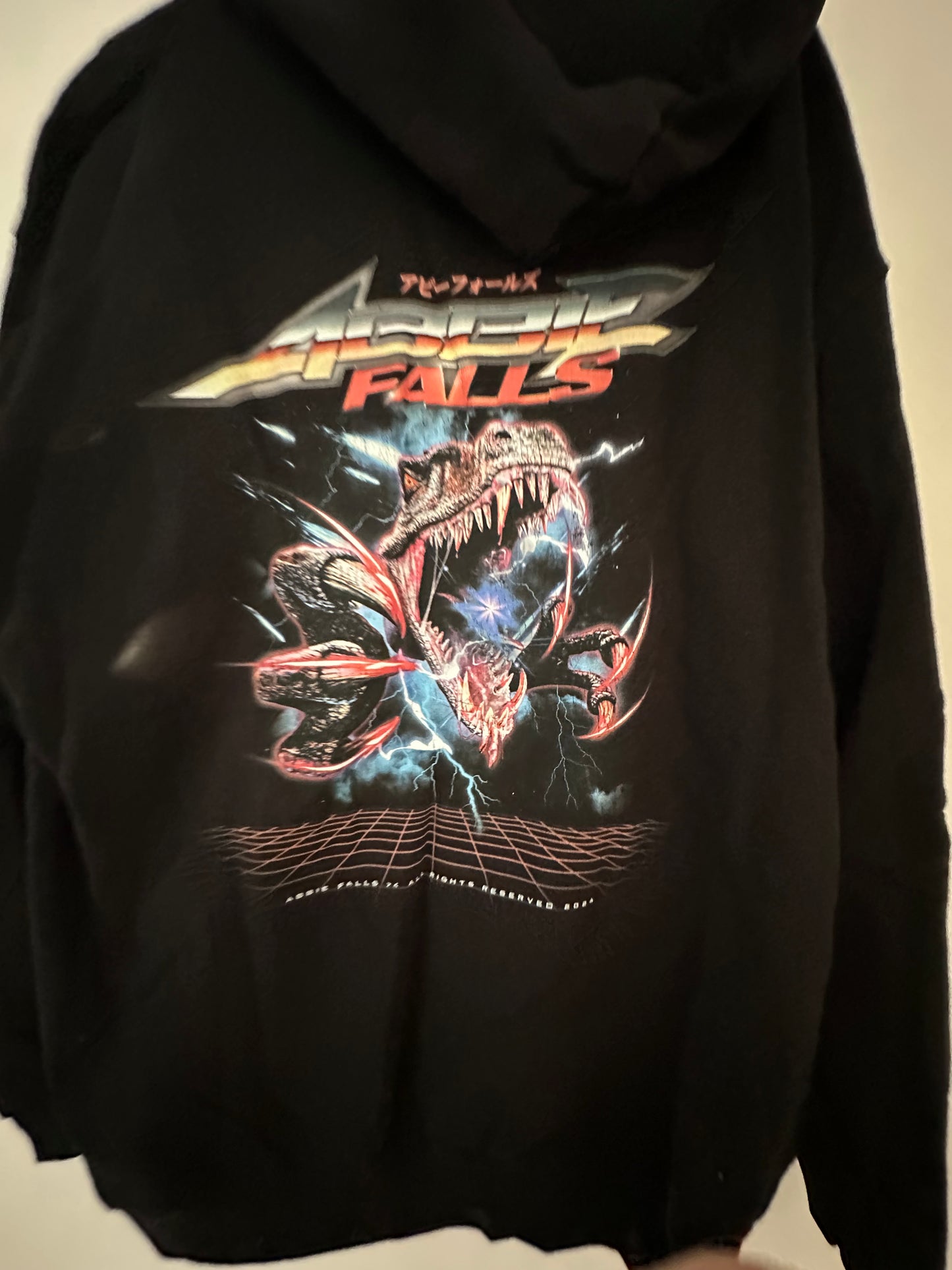 Black Dino Hoodie